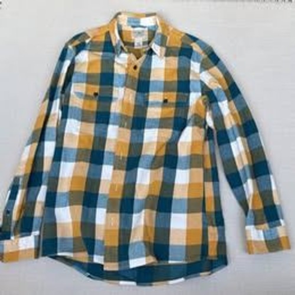 L.L.Bean Men's Flannel Shirt | Medium | Organic Cotton Plaid